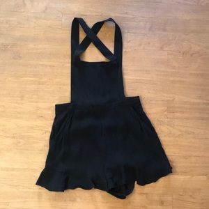 BB Dakota Black Overalls